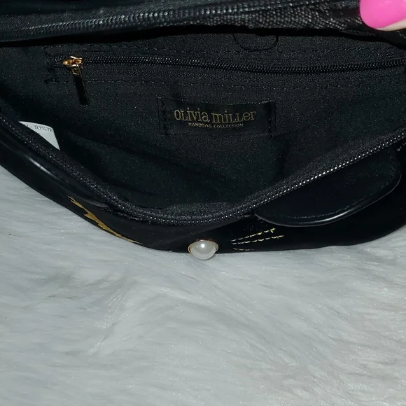 Velvet cat fannypack bag - Picture 4 of 5